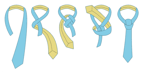 Krawatte binden