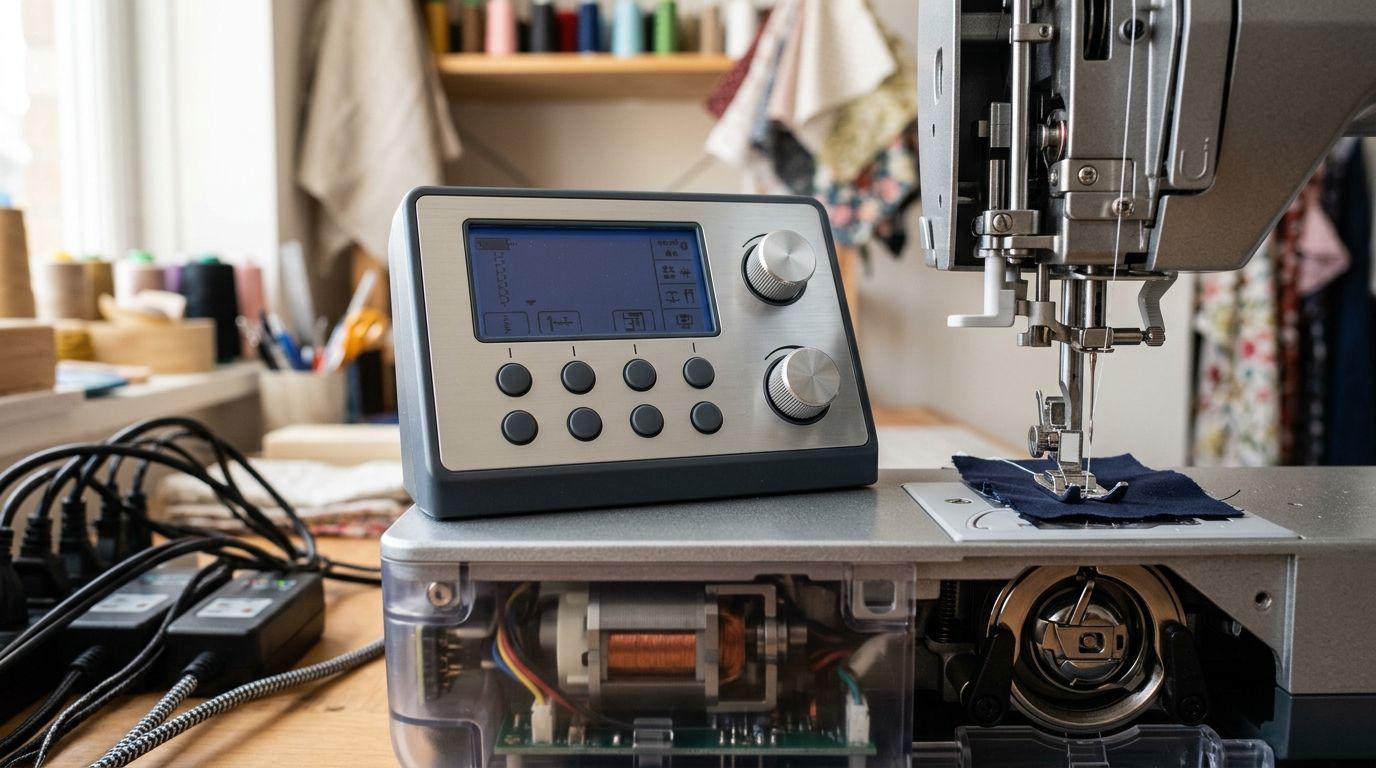 Nähmaschinensteuerung: Elektronik richtig schützen