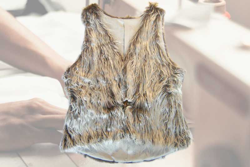 Schnittmuster Fellweste ausdrucken