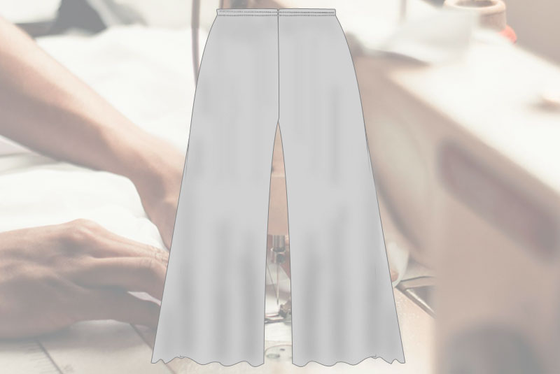 Hosenrock - Nähanleitung und Schnittmuster