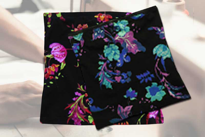 Aus alt mach neu - Hüftwärmer nähen