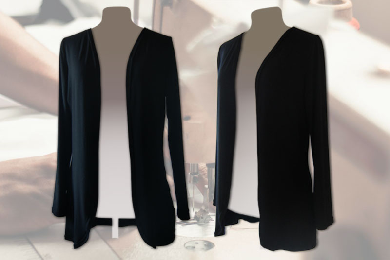 Jersey Jacke selber nähen