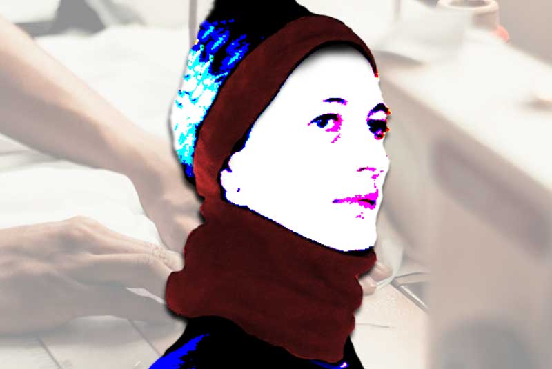 Buff und Fleece Halstuch nähen