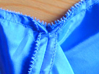 Zwischenteil annähen