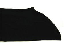 Spitze Enden / Saum nähen