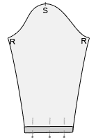 Ärmel für Männerpulli 