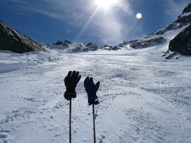 Beheizbare Skihandschuhe halten warm