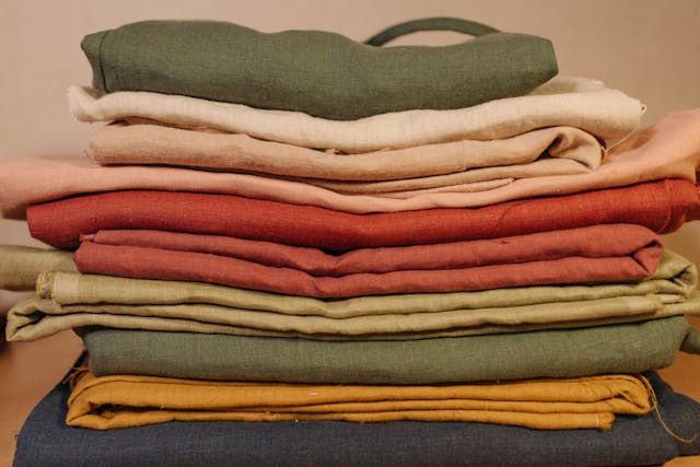 Stoffe lagern und ordnen