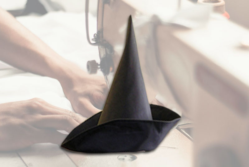 Schnittmuster Zauberhut und Hexenhut